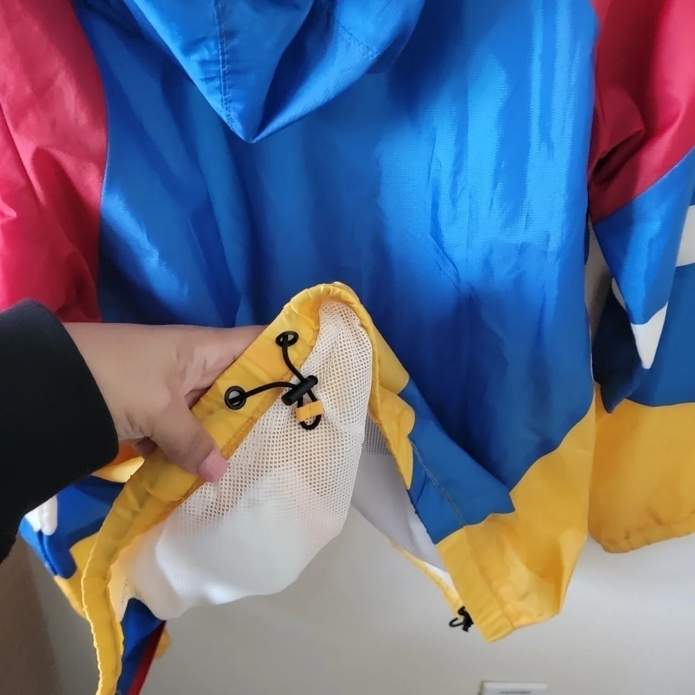 Raised vintage women's windbreaker jacket seize Small. - Picture 9 of 10